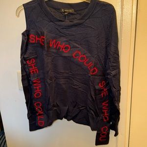 INC “She Who Could” sweater